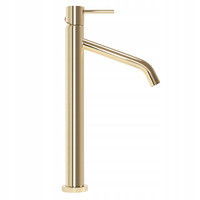 Umyvadlová baterie REA LEVEL - vysoká - zlatá
