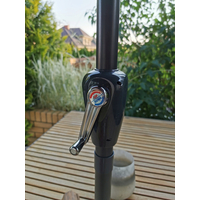 Zahradní slunečník ORLANDO 300 cm - s kloubem - béžový