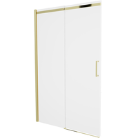 Sprchové dveře OMEGA 100 cm - zlaté - čiré sklo