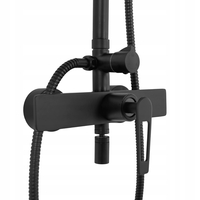 Sprchová souprava REA ALDI s výtokem do vany - černá