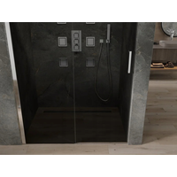 Sprchové dveře MEXEN OMEGA 140 cm - GRAFIT