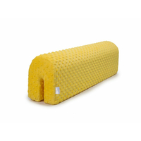 Chránič na dětskou postel MINKY 50 cm - žlutý