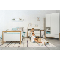 Dětská postel bez šuplíku VIKTOR - bílá 180x80 cm
