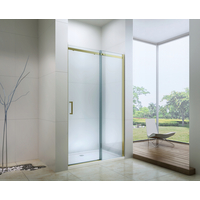 Sprchové dveře OMEGA 100 cm - zlaté - čiré sklo