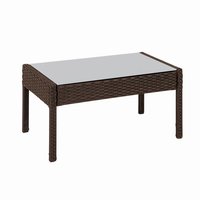 Zahradní ratanový nábytek JAMAICA set 4ks šedý