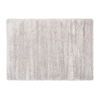 Plyšový koberec EXTRA - stříbrný