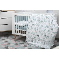 Dětské bavlněné povlečení do postýlky 120x90 cm BABYMAM PREMIUM - Mořský svět