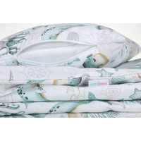 Dětské bavlněné povlečení do postýlky 120x90 cm BABYMAM PREMIUM - Mořský svět