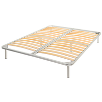 Kovová postel - rošt s nohami - Economy - 200x90 cm