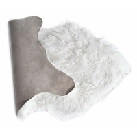 Kusový koberec SHEEP - bílý - imitace zvířecí kožešiny