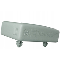 Dětská vyvýšená postel s psacím stolem a skříní MAXÍK 4 bílo-zelená - 200x80 cm + matrace ZDARMA