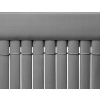 Clona na plot - imitace bambusu - 180x500 cm světle šedá