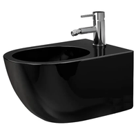 Závěsný bidet MAXMAX Rea CARLO mini - černé