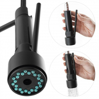 Kuchyňská baterie WIKI se 2 výtoky - černá