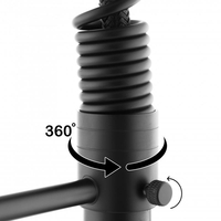 Kuchyňská baterie WIKI se 2 výtoky - černá