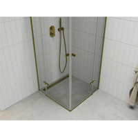 Sprchový kout MEXEN ROMA DUO 80x110 cm - zlatý