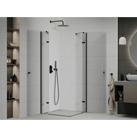 Sprchový kout MEXEN ROMA DUO 70x90 cm - BLACK