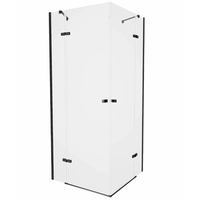 Sprchový kout MEXEN ROMA DUO 70x90 cm - BLACK