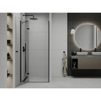 Sprchové dveře MEXEN ROMA black 70 cm