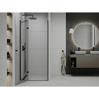Sprchové dveře MEXEN ROMA black 120 cm