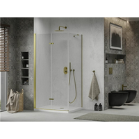 Sprchový kout MEXEN LIMA - 90x100 cm - zlatý