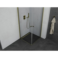 Sprchový kout MEXEN PRETORIA DUO 70x70 cm - zlatý