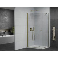 Sprchový kout MEXEN PRETORIA 80x70 cm - zlatý