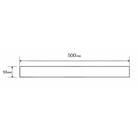 Sprchový žlab MEXEN FLAT 2v1 - zlatý