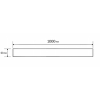 Sprchový žlab MEXEN FLAT 2v1 - zlatý