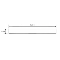 Sprchový žlab MEXEN FLAT 2v1 - zlatý