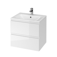 Koupelnová skříňka s umyvadlem CERSANIT - SET B275 MODUO 60 - BÍLÁ (S801-314-DSM)