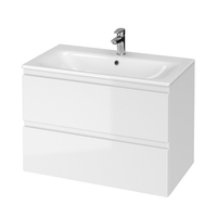 Koupelnová skříňka s umyvadlem CERSANIT - SET B277 MODUO 80 - BÍLÁ (S801-316-DSM)
