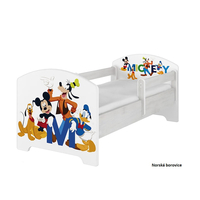 Dětská postel Disney - MICKEY FRIENDS 180x80 cm