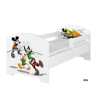 Dětská postel Disney - MICKEY VOLLEYBALL 180x80 cm