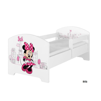 Dětská postel Disney - MYŠKA MINNIE PARIS 180x80 cm
