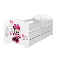 Dětská postel Disney - MYŠKA MINNIE PARIS 180x80 cm