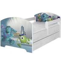 Dětská postel Disney - PŘÍŠERKY s.r.o. 180x80 cm