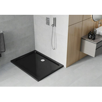 Sprchová vanička MAXMAX MEXEN SLIM 90x100 cm - černá, 40709010