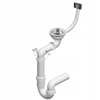 Kuchyňský granitový dřez REA NORTH - 48,5 x 59,5 cm - metalický černý