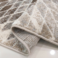 Kusový koberec PANNE mandala - odstíny hnědé