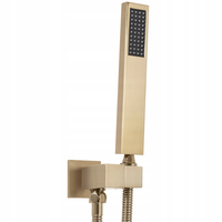 Sprchová podomítková termostatická souprava REA DAVIS - broušená zlatá