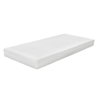 Pěnová matrace ZAFRA - 200x80x22 cm - PUR pěna/paměťová pěna + potah Aloe vera