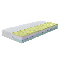 Pěnová matrace ZAFRA - 200x80x22 cm - PUR pěna/paměťová pěna + potah Aloe vera Pěnová matrace ZAFRA - 200x80x22 cm - PUR pěna/paměťová pěna + potah Aloe vera