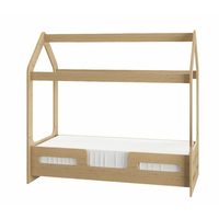 Dětská domečková postel LEO 2v1 - 180x80 cm
