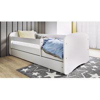 Dětská postel BABY DREAMS bez šuplíku - bílá 140x70 cm