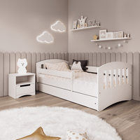 Dětská postel CLASSIC bez šuplíku - bílá 180x80 cm