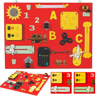 Interaktivní dětská tabule - 50x37,5 cm - červená - typ 3