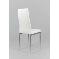 Designová židle VERONA - bílá/šedé - TYP A