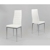 Designová židle VERONA - bílá/šedé - TYP A
