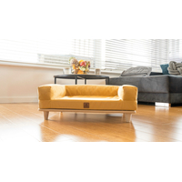 Pohovka pro psy SONIA - hořčicová